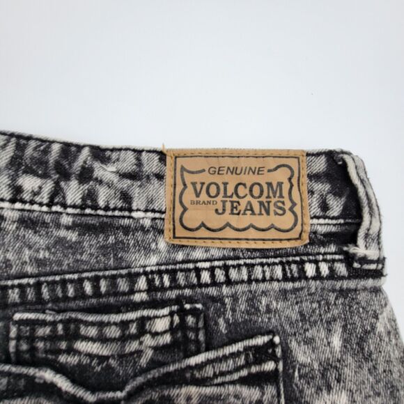 Volcom Jeans Womens Short Size 11 gray - Picture 5 of 9